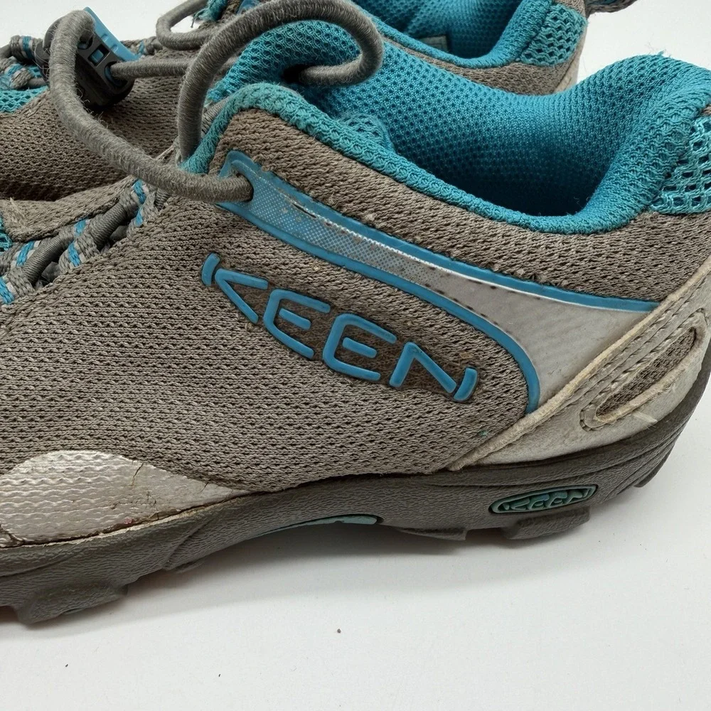 Keens Shoes Kid Size 11 Gray Blue Closed Toe Lace Up‎ Water
